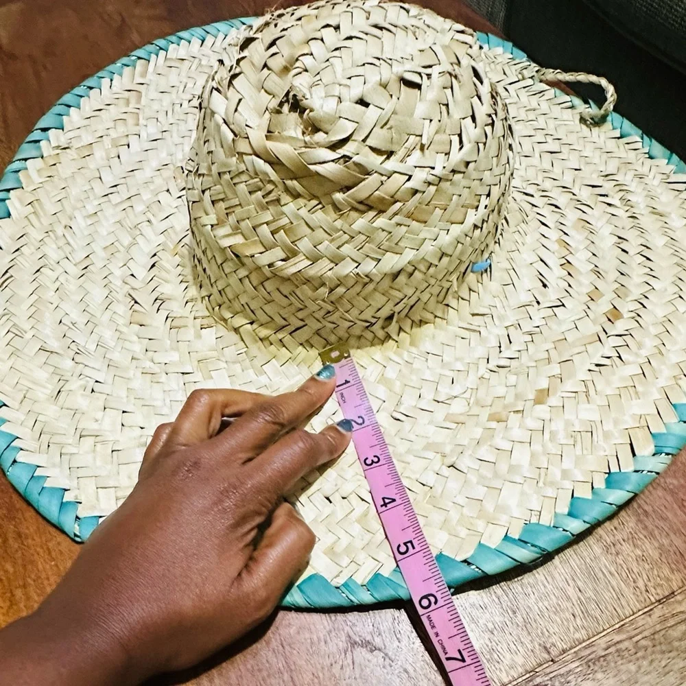 HANDMADE Raffia Hat - Picture 6 of 8